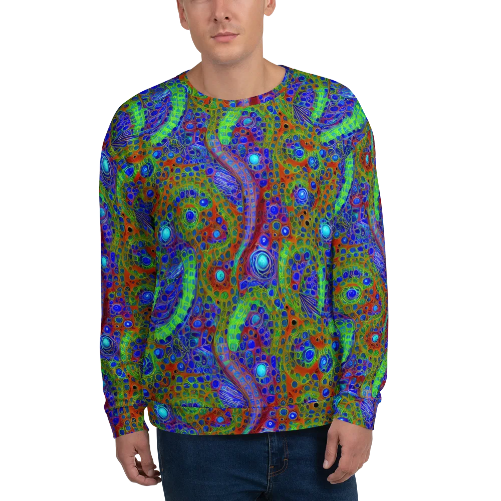 Psychedelic Matrix on Sweatshirt — Front