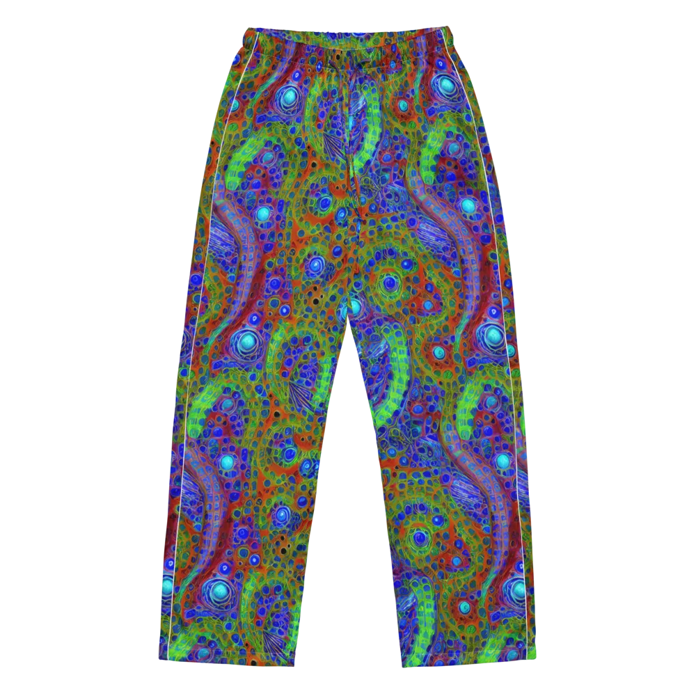 Psychedelic Matrix on Women's Pajama Pants — Front