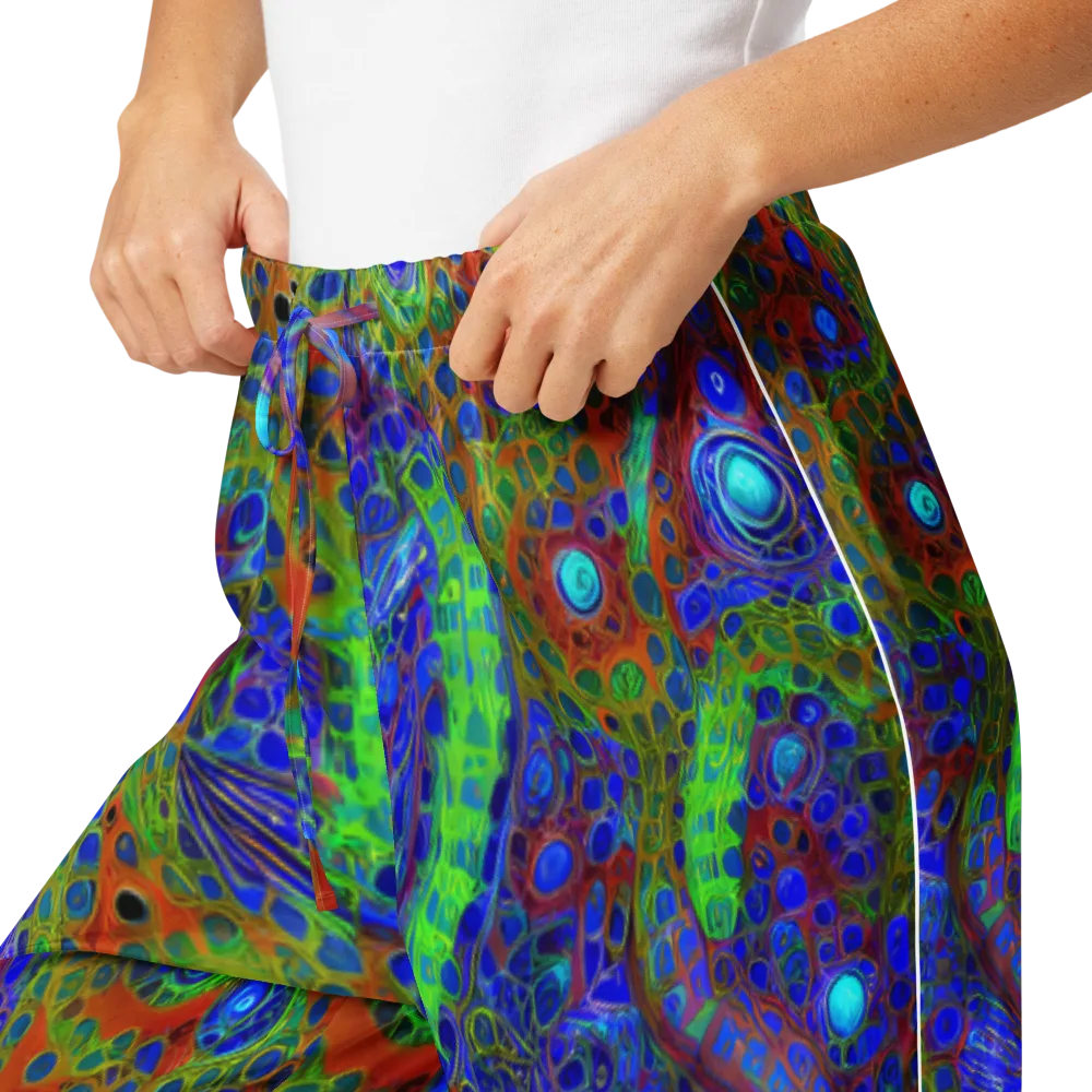 Psychedelic Matrix on Women's Pajama Pants — Product details