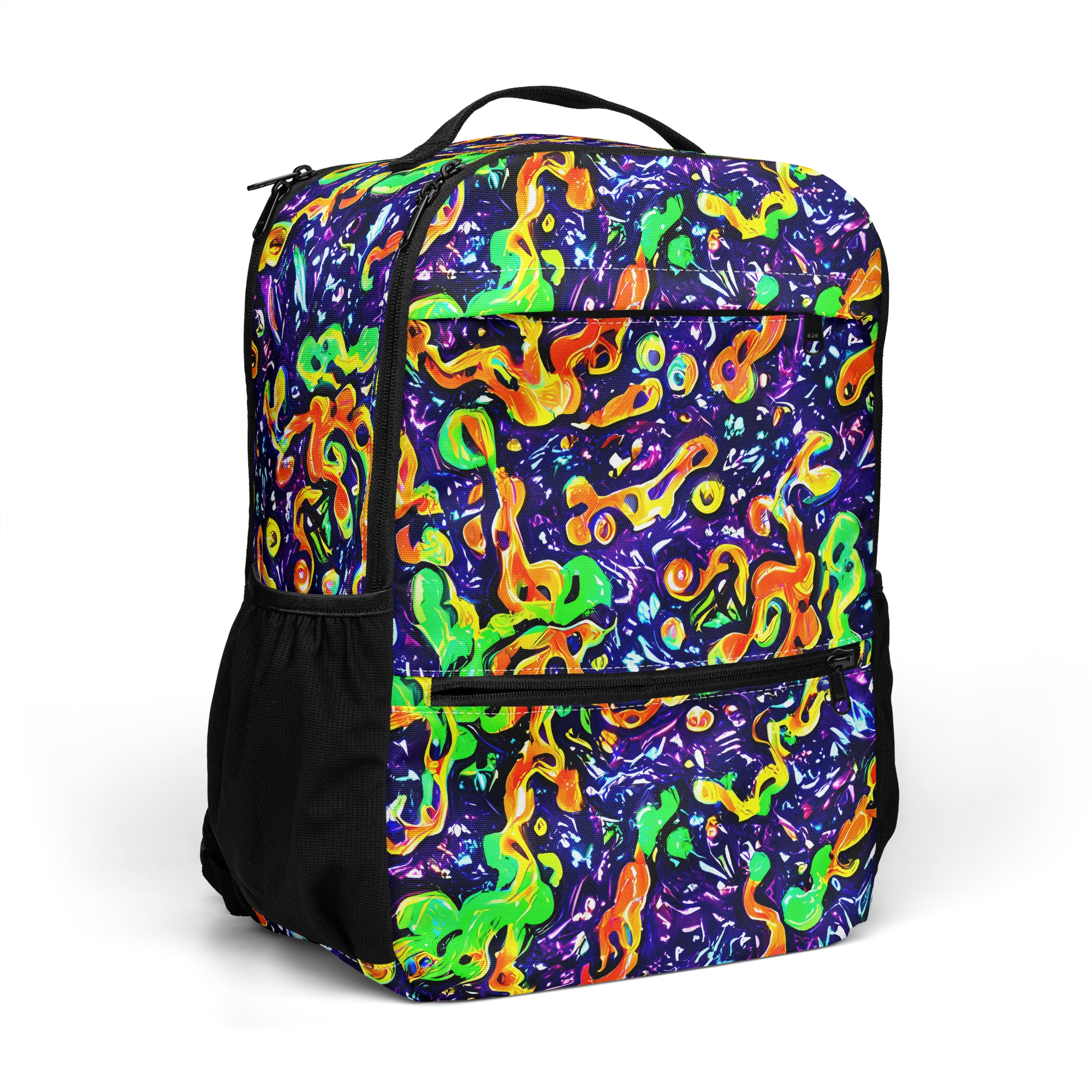 Aurora in Motion on Utility Backpack — Right Front
