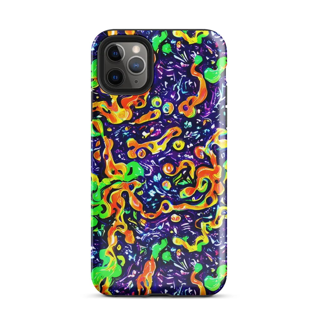 Aurora in Motion on Tough Case for iPhone® — Front