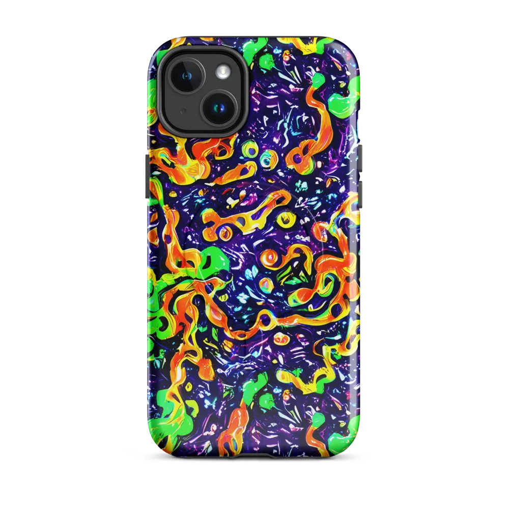 Aurora in Motion on MagSafe Tough Case for iPhone® — Front
