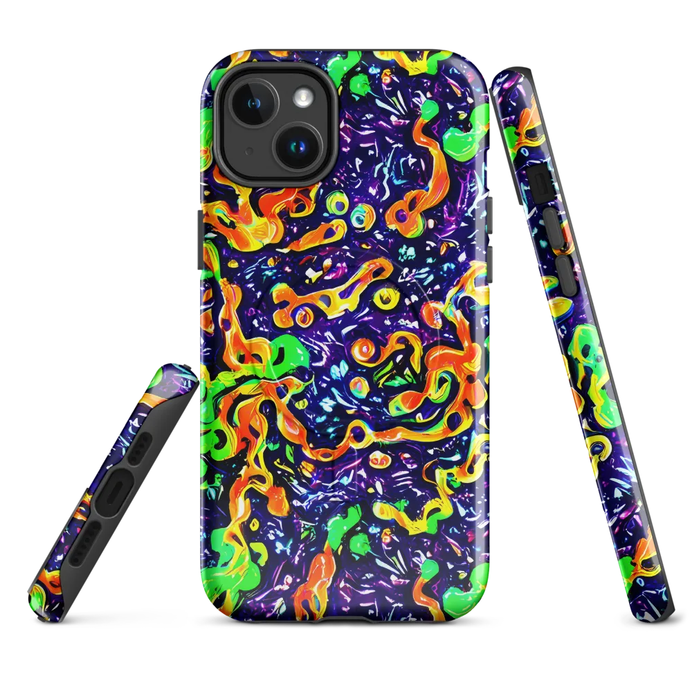 Aurora in Motion on MagSafe Tough Case for iPhone® — Front