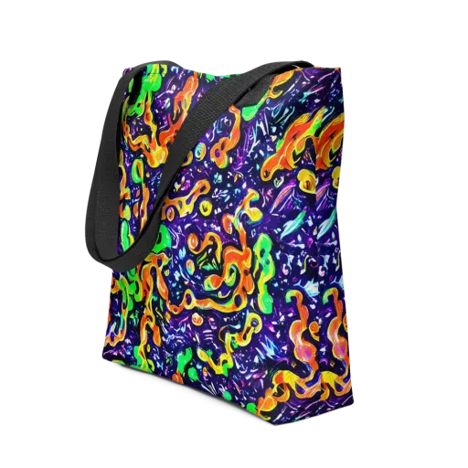 Aurora in Motion on a Tote Bag
