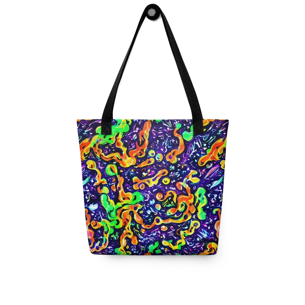 Aurora in Motion on Tote Bag — Front