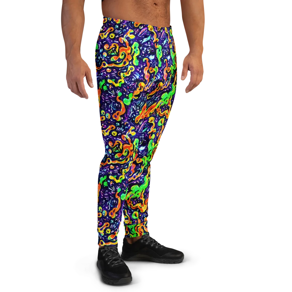 Aurora in Motion on Men's Joggers — Right