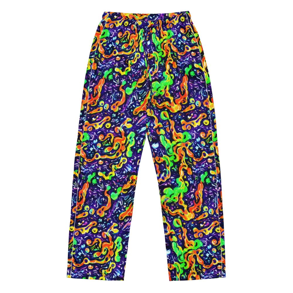 Aurora in Motion on Women's Pajama Pants — Front