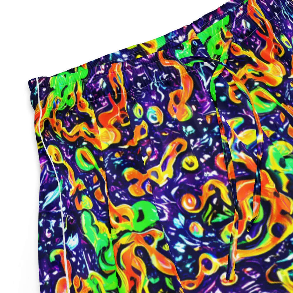 Aurora in Motion on Women's Pajama Shorts — Product details