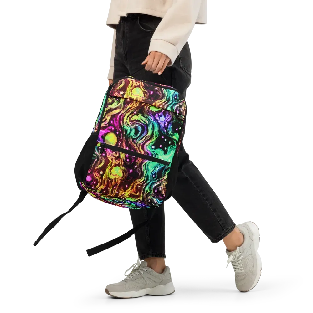 Neon Cauldron on Utility Backpack — Front