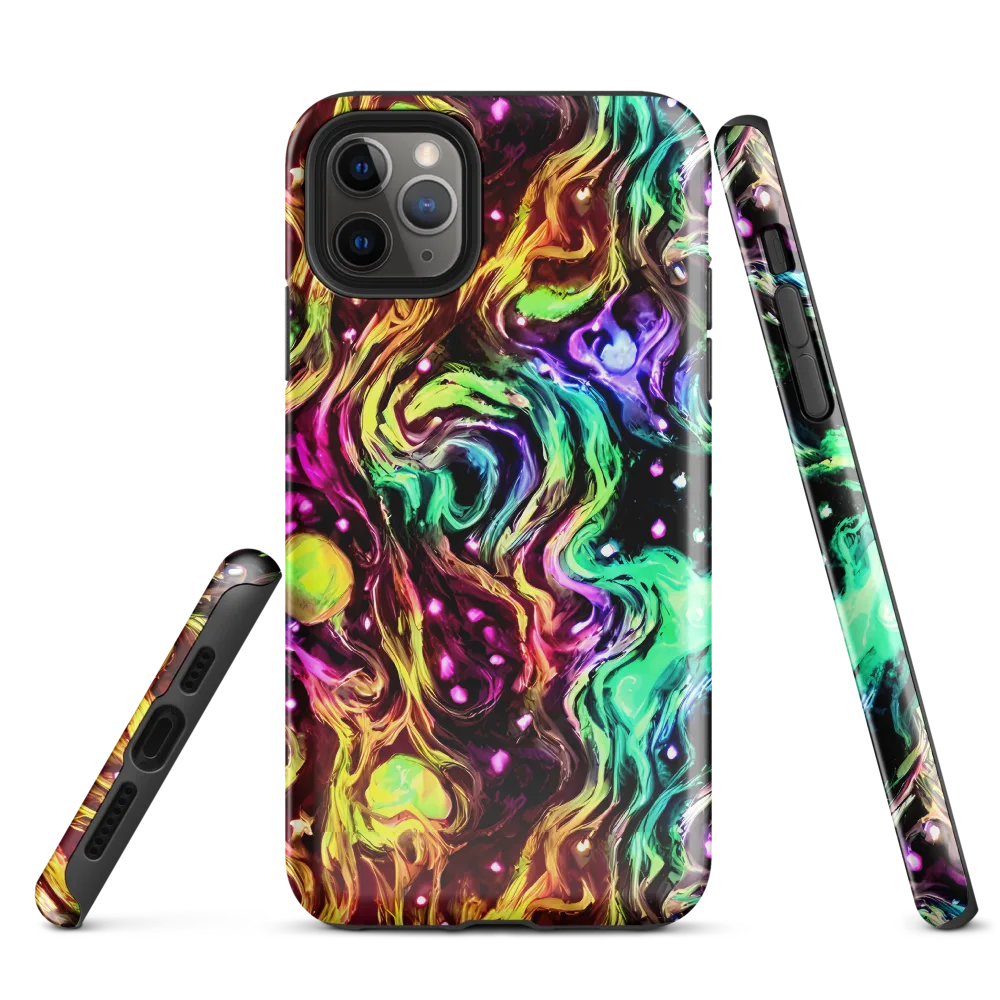 Neon Cauldron on Tough Case for iPhone® — Front