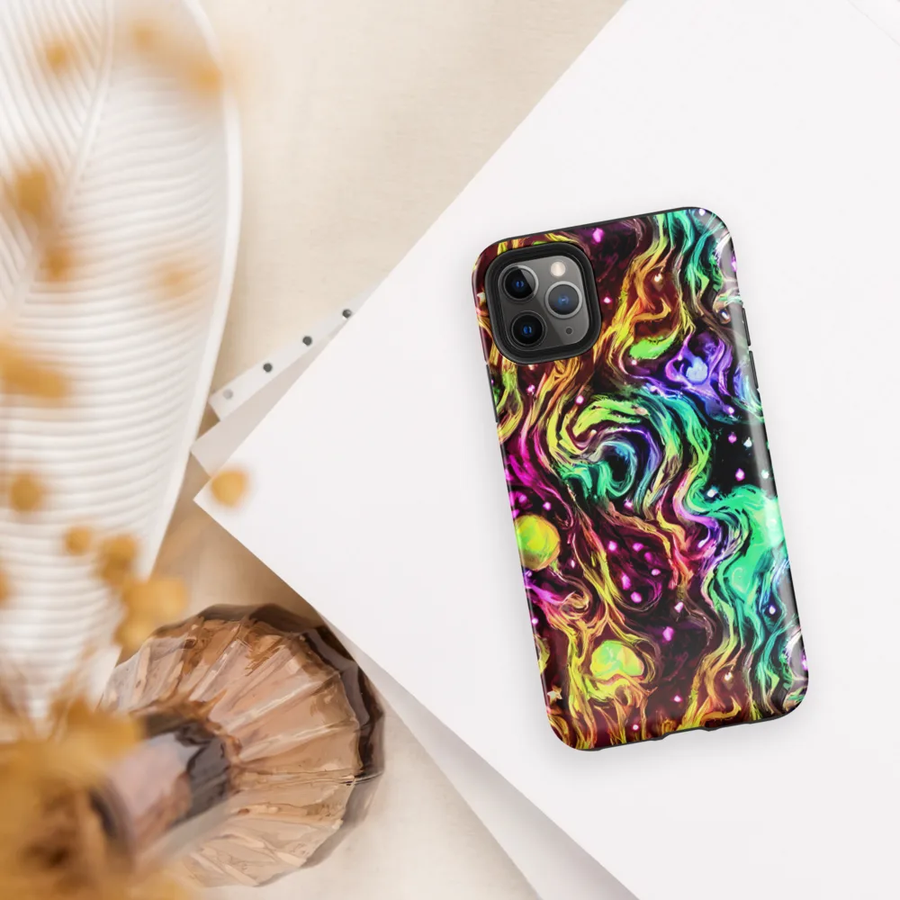 Neon Cauldron on Tough Case for iPhone® — Front