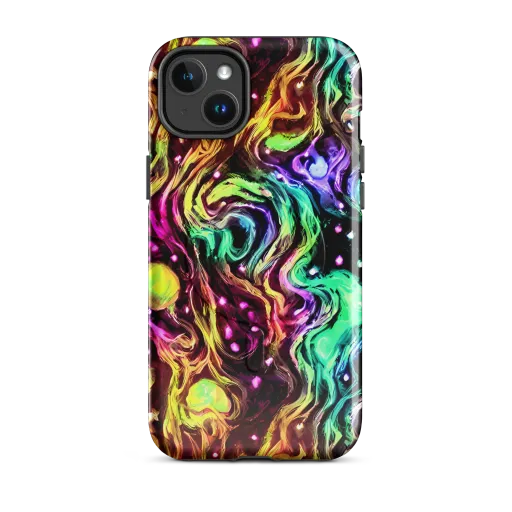 Neon Cauldron on a MagSafe Tough Case for iPhone®