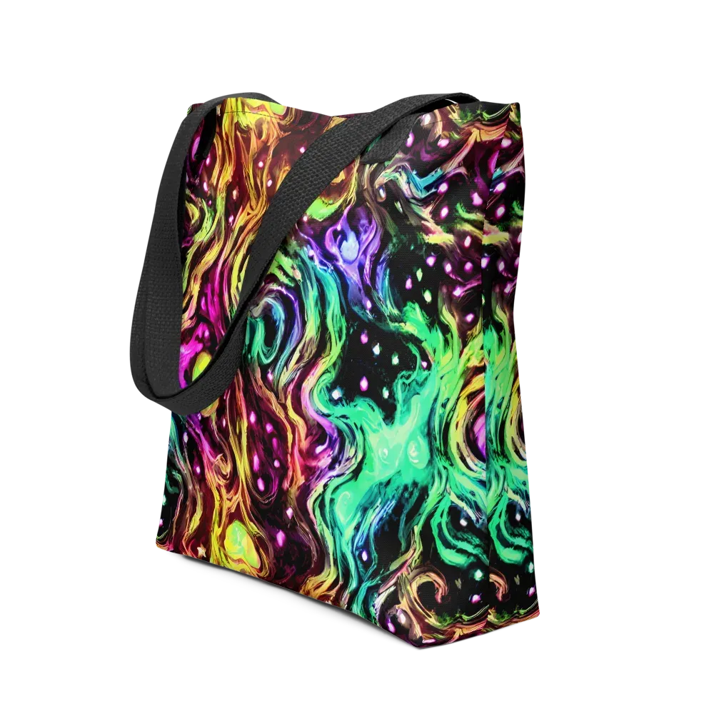Neon Cauldron on Tote Bag — Front