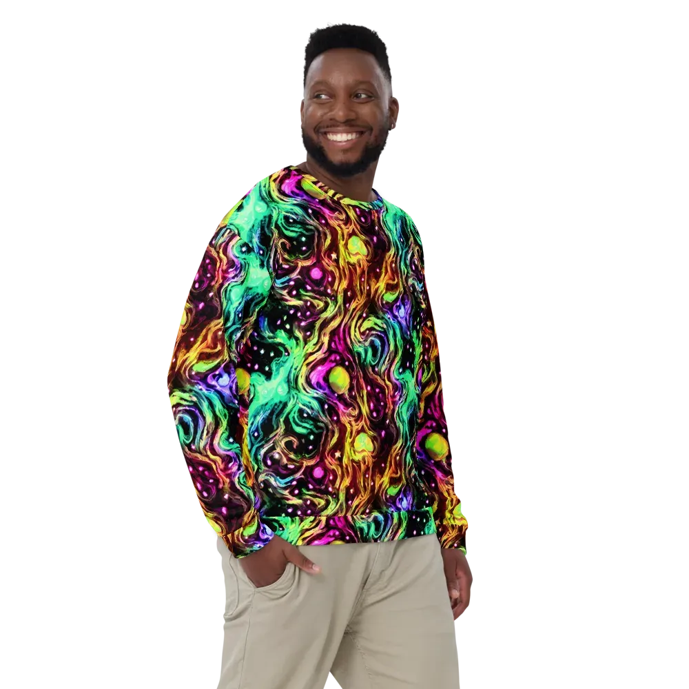Neon Cauldron on Sweatshirt — Front