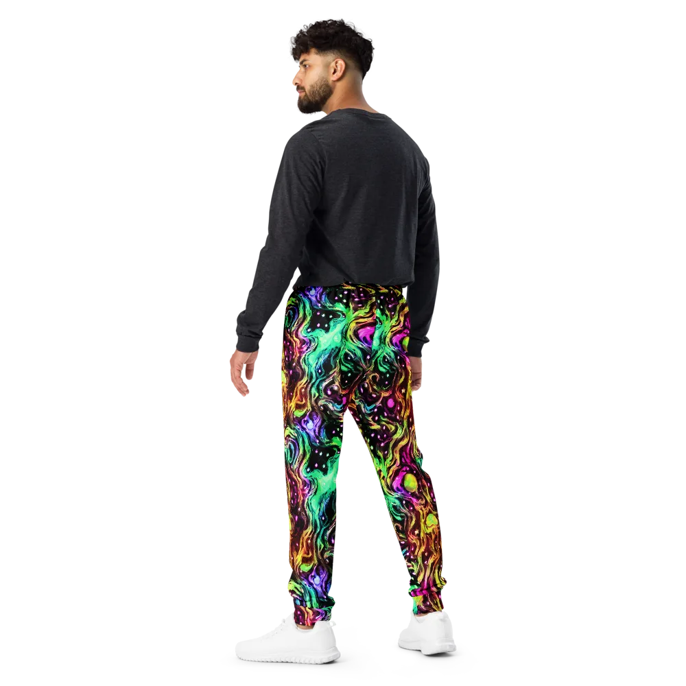 Neon Cauldron on Men's Joggers — Back