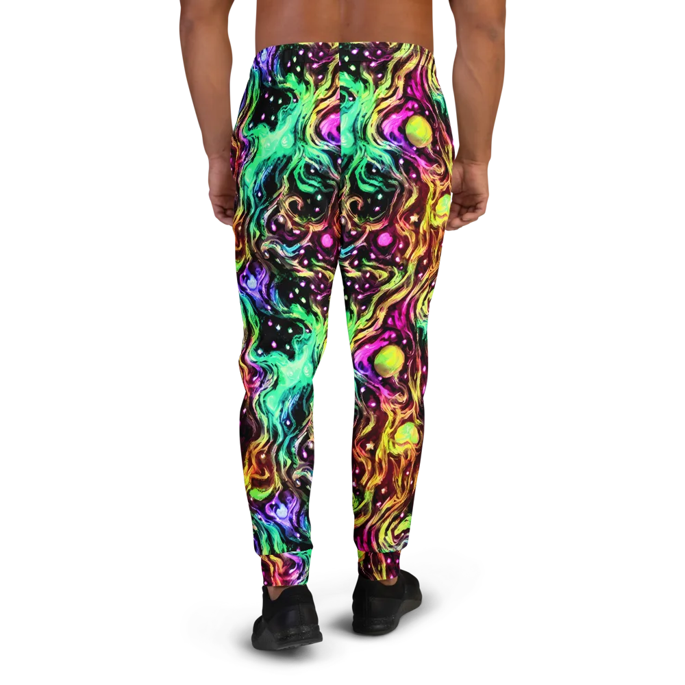 Neon Cauldron on Men's Joggers — Back