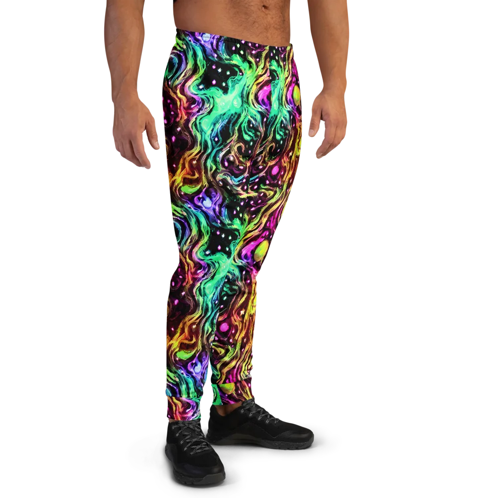 Neon Cauldron on Men's Joggers — Right