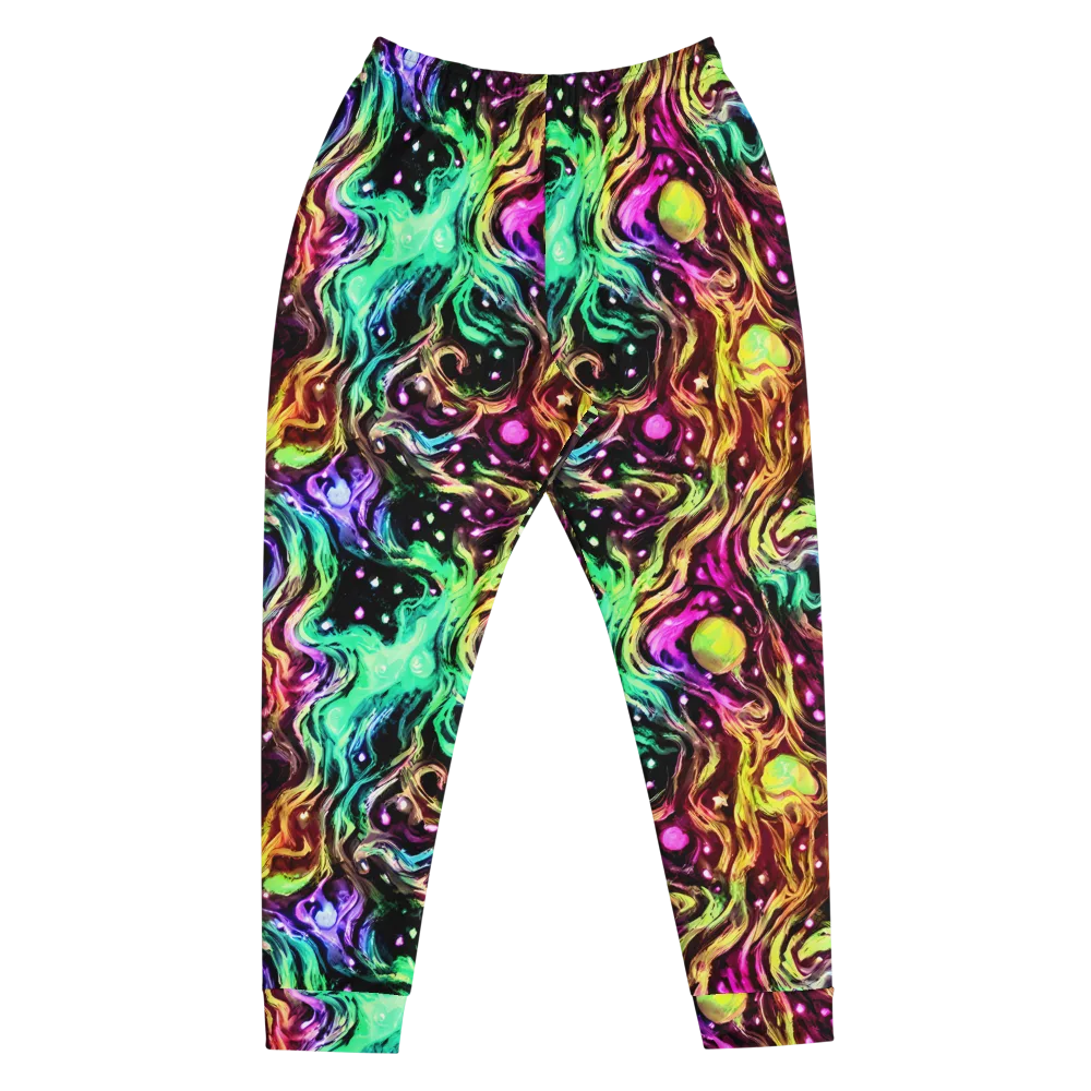 Neon Cauldron on Men's Joggers — Front