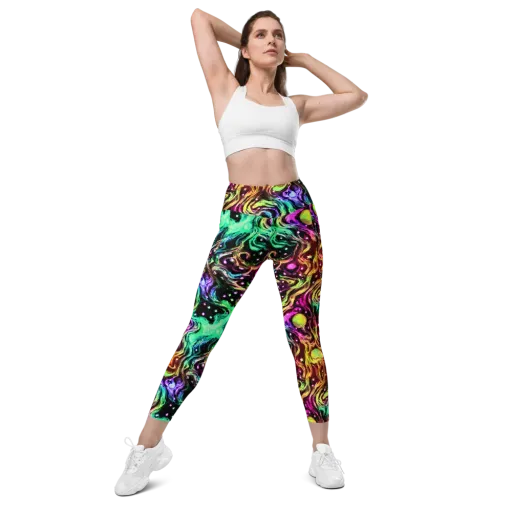 Neon Cauldron on a Leggings with Pockets