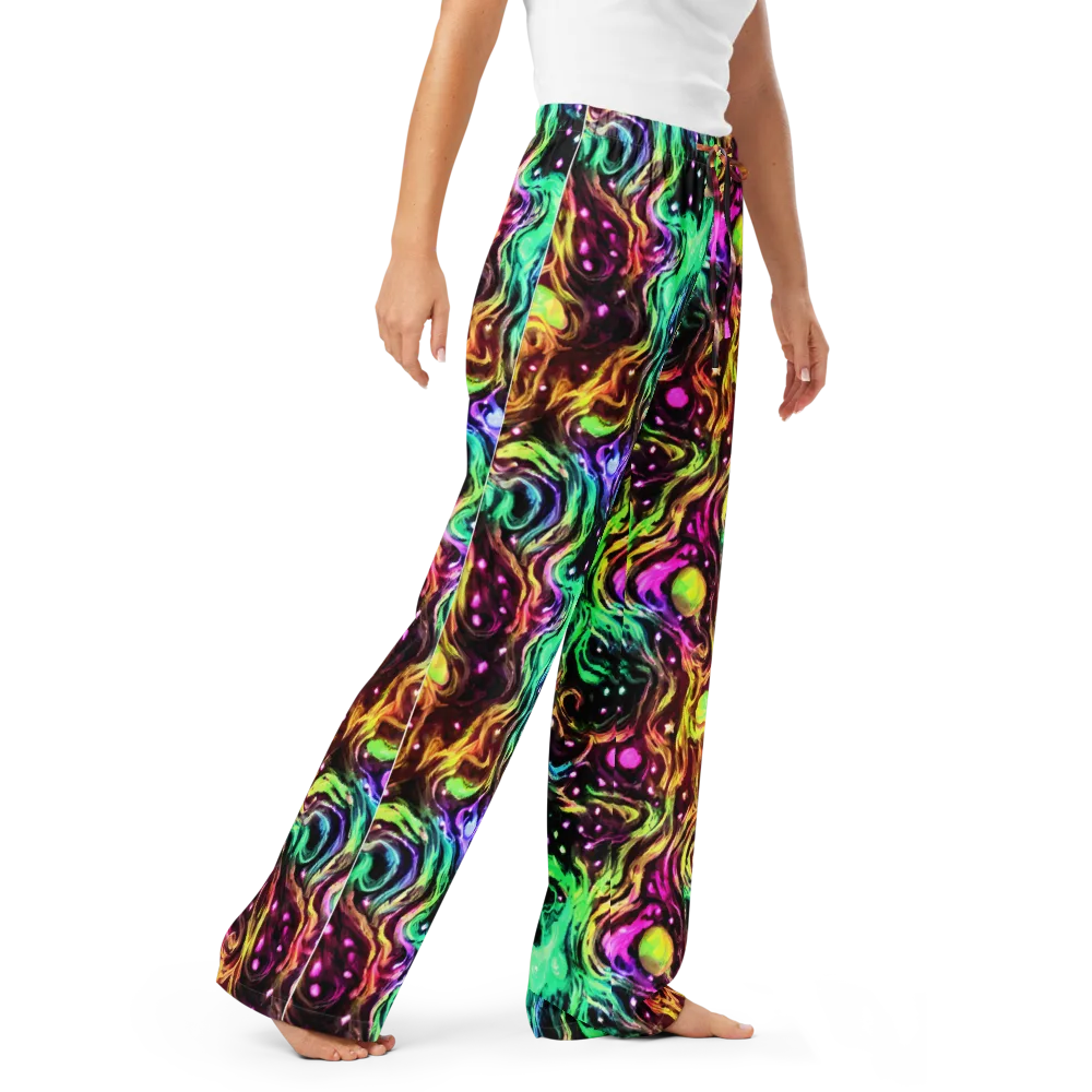 Neon Cauldron on Women's Pajama Pants — Right Front