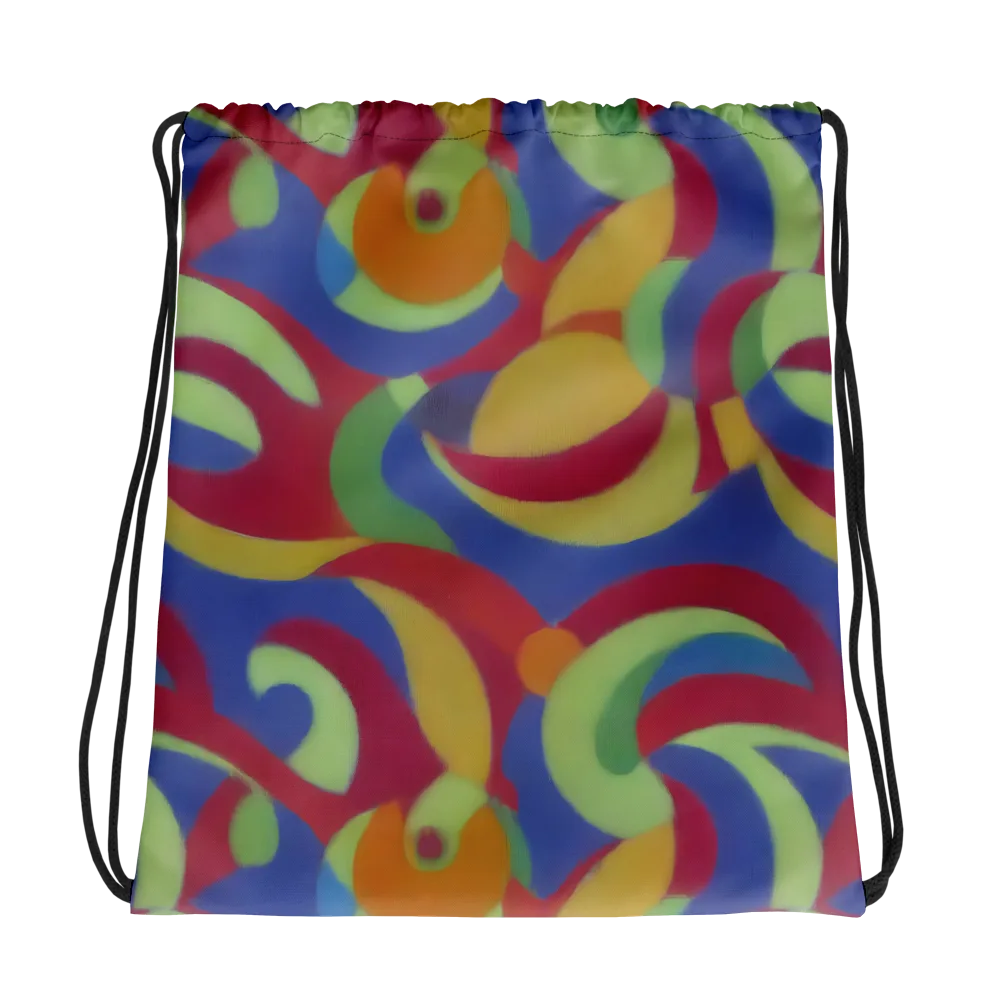 Chromatic Carousel on Drawstring Bag — Photo
