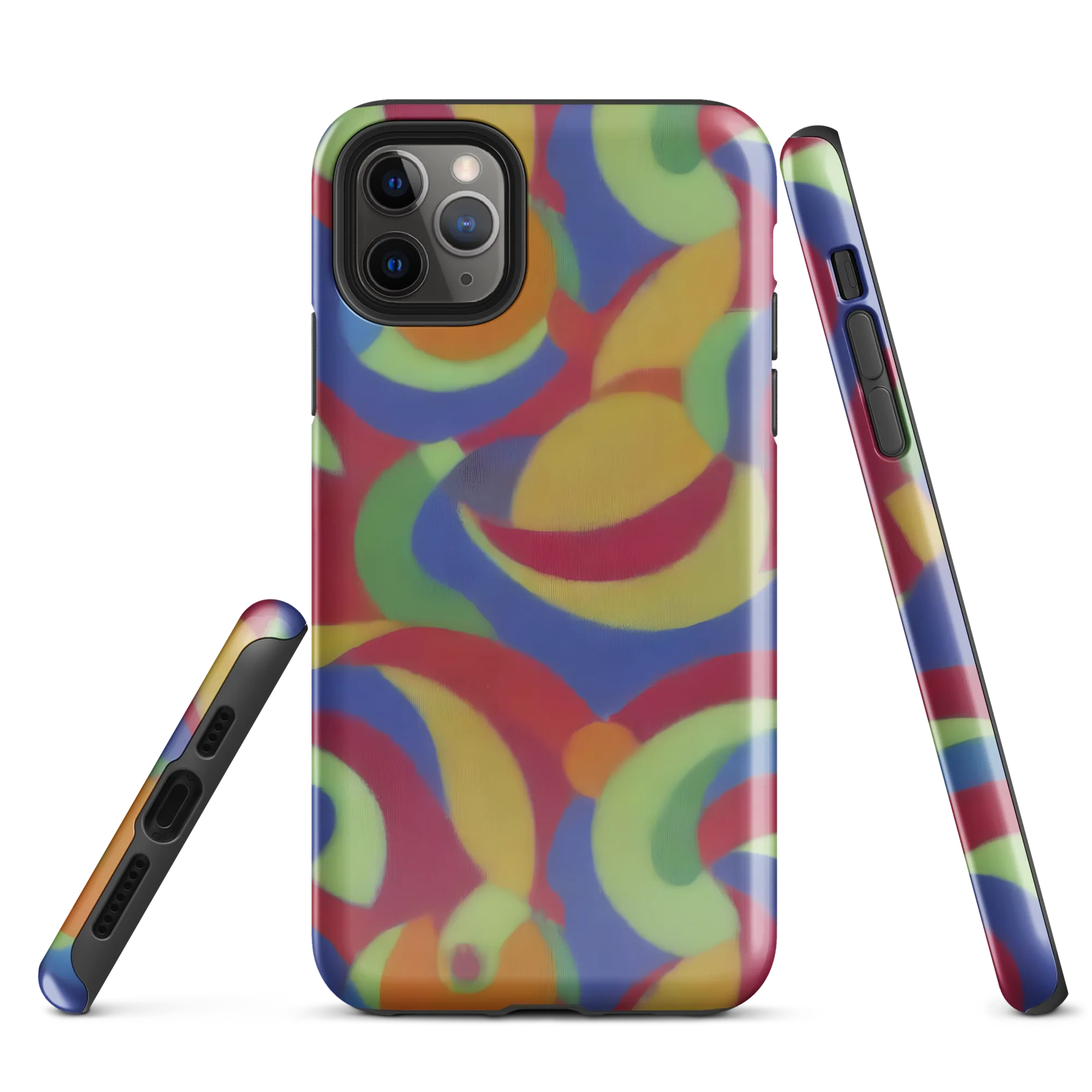 Chromatic Carousel on Tough Case for iPhone® — Front