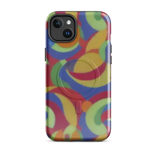 Chromatic Carousel on a MagSafe Tough Case for iPhone®
