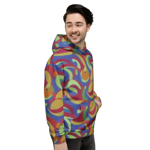 Chromatic Carousel on a Hoodie