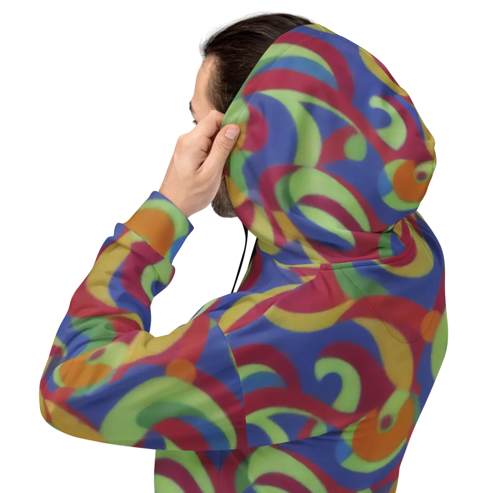 Chromatic Carousel on Hoodie — Back