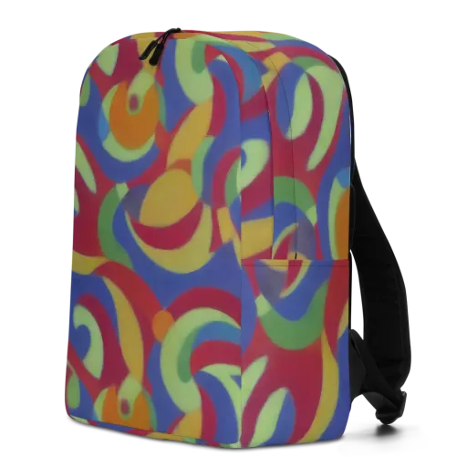 Chromatic Carousel on a Minimalist Backpack