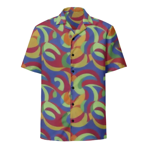 Chromatic Carousel on a Button Shirt