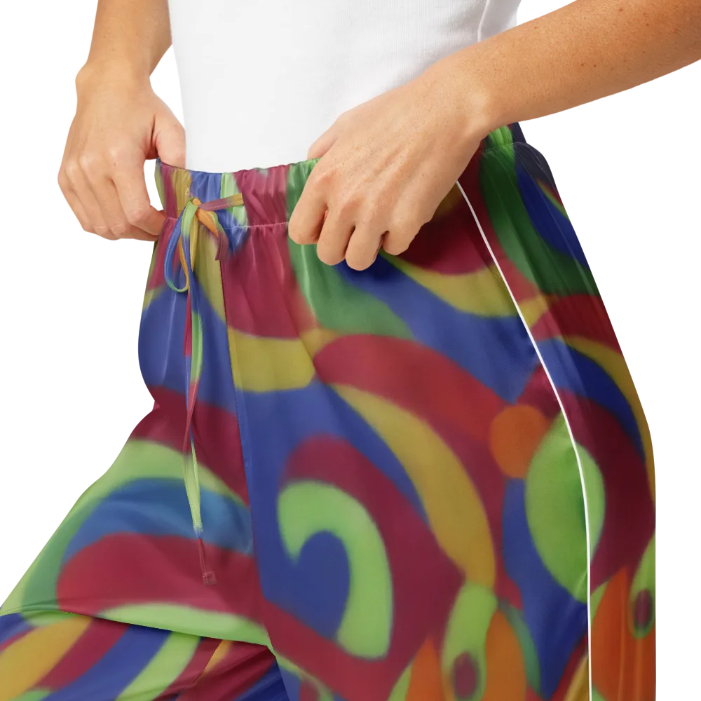 Chromatic Carousel on Women's Pajama Pants — Product details