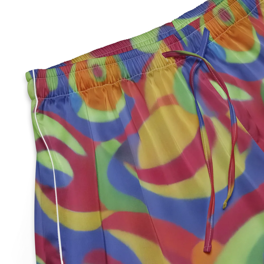 Chromatic Carousel on Women's Pajama Shorts — Product details