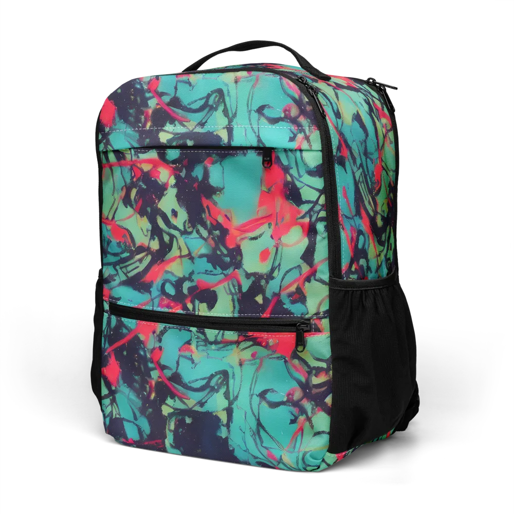 Ink Afterglow on Utility Backpack — Left Front