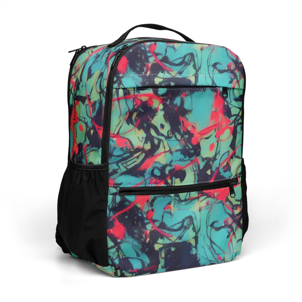 Ink Afterglow on Utility Backpack — Right Front