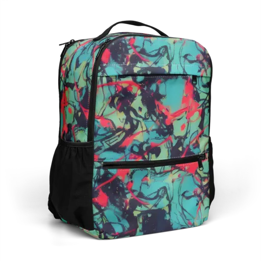 Ink Afterglow on a Utility Backpack