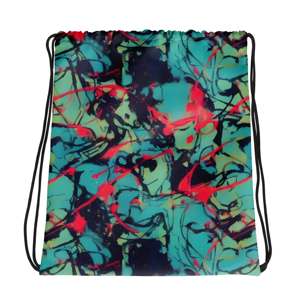Ink Afterglow on Drawstring Bag — Photo
