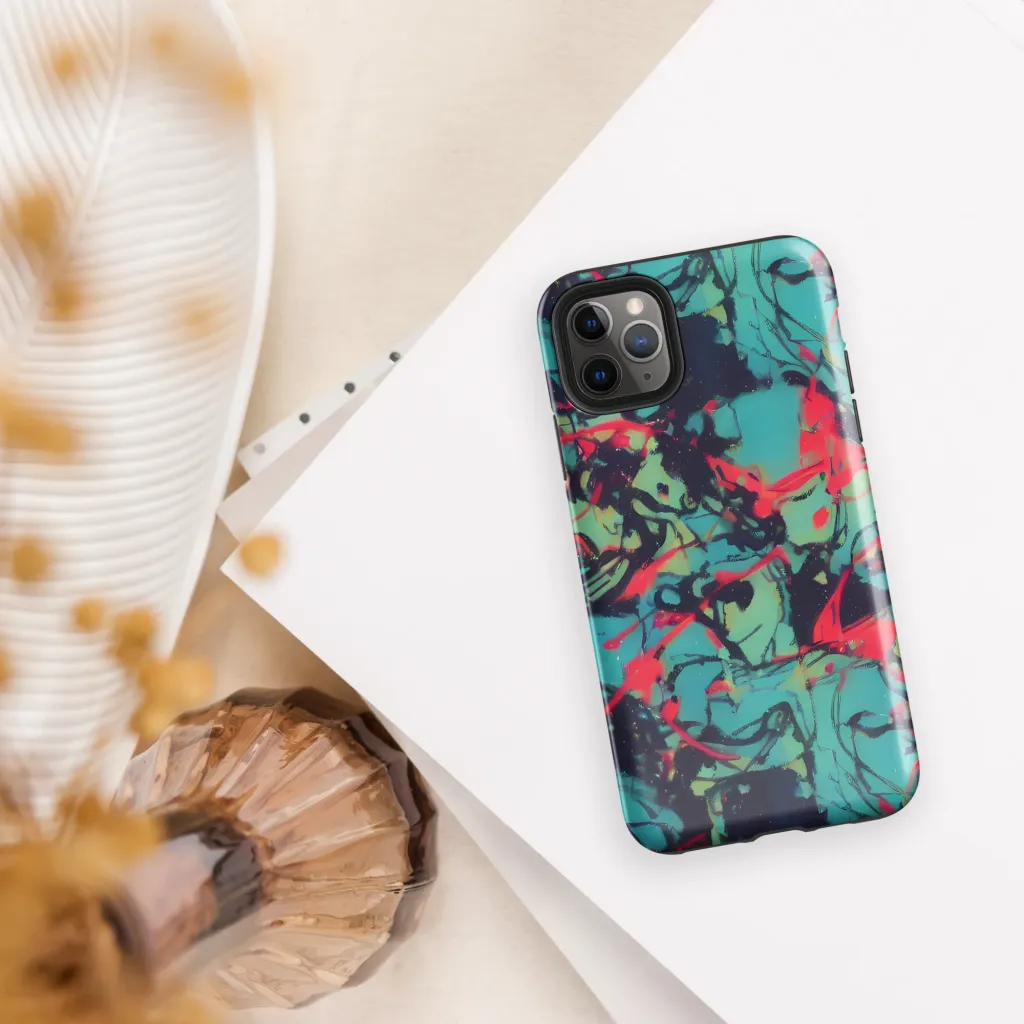 Ink Afterglow on Tough Case for iPhone® — Front
