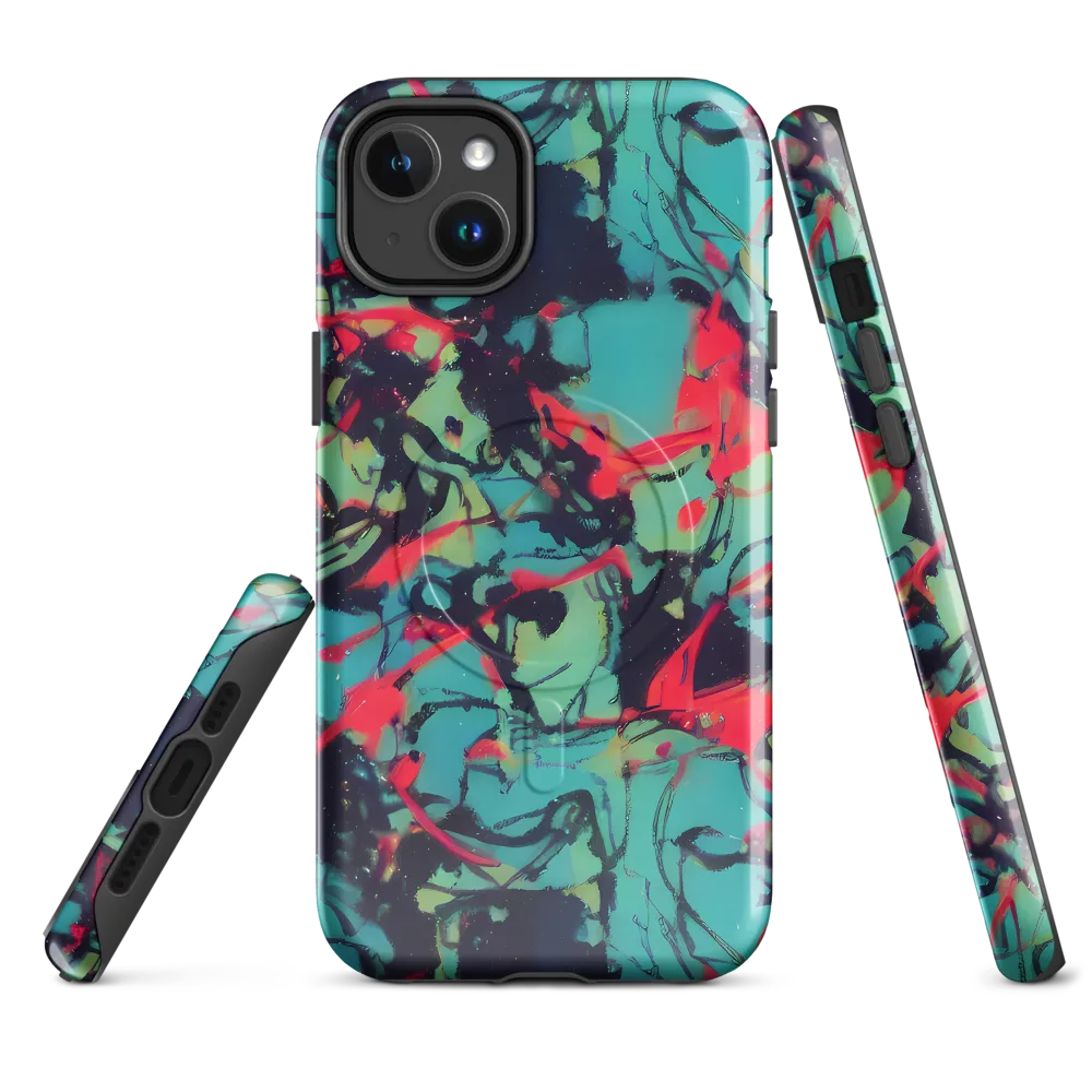 Ink Afterglow on MagSafe Tough Case for iPhone® — Front