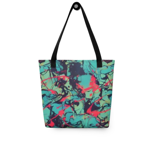 Ink Afterglow on a Tote Bag