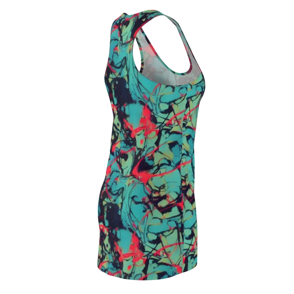 Ink Afterglow on Racerback Dress — Back Side