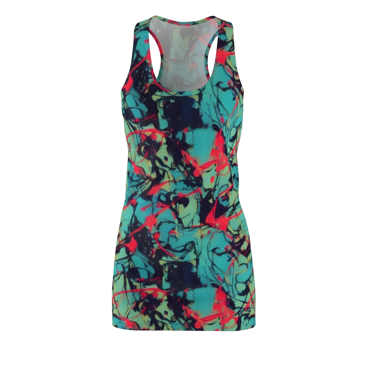 Ink Afterglow on Racerback Dress — Front