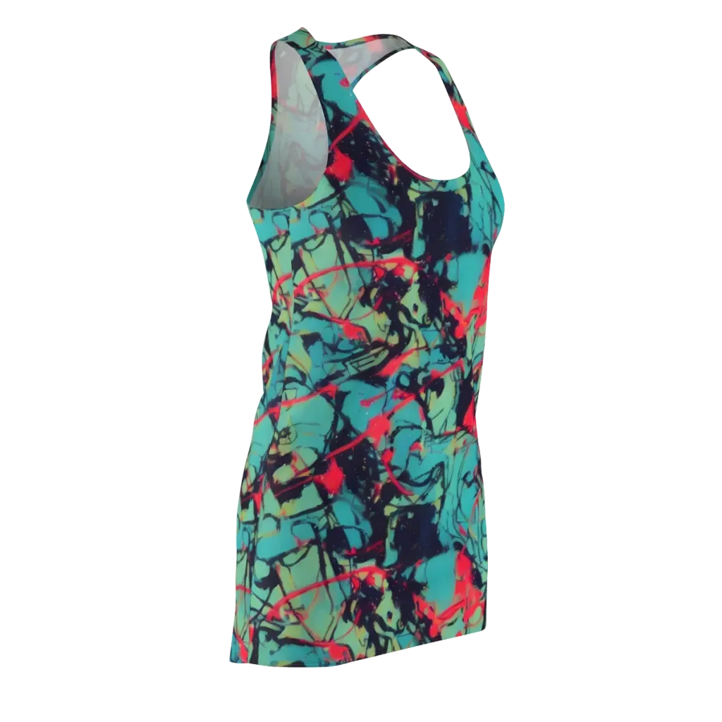 Ink Afterglow on Racerback Dress — Front Side