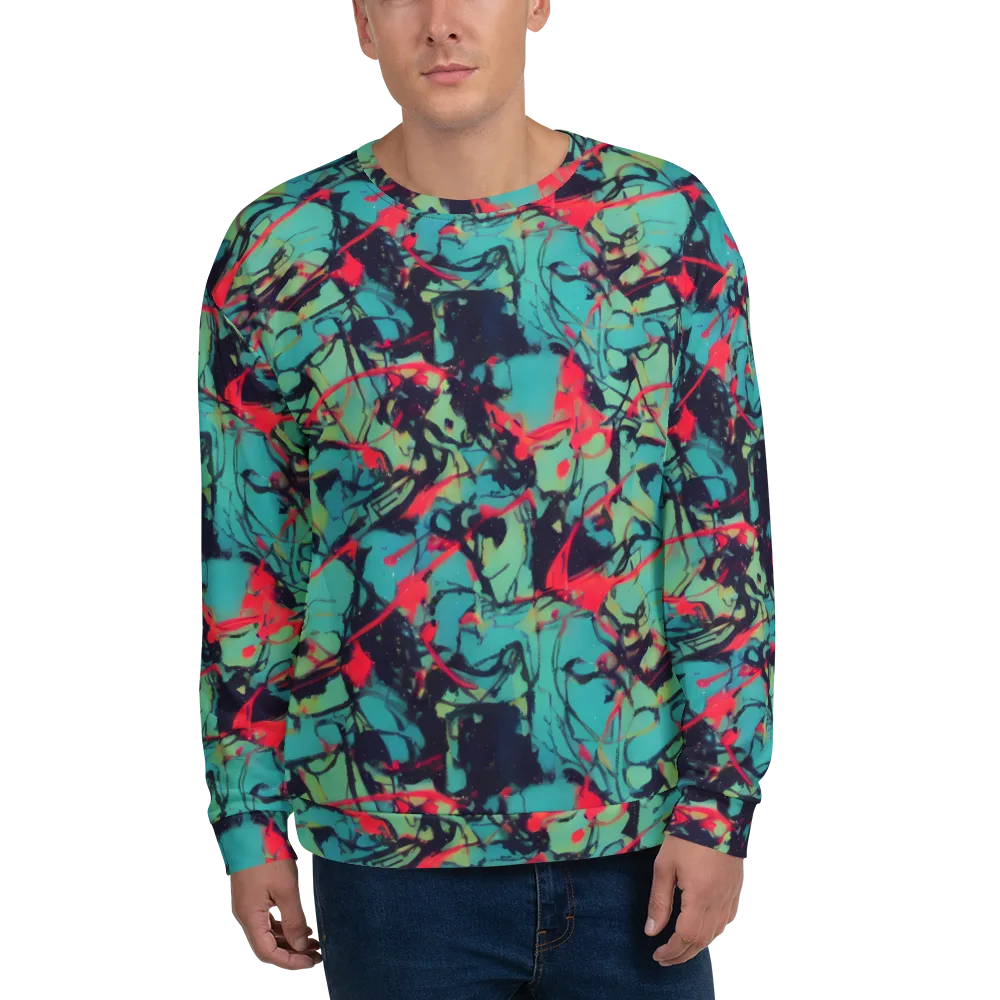 Ink Afterglow on Sweatshirt — Front