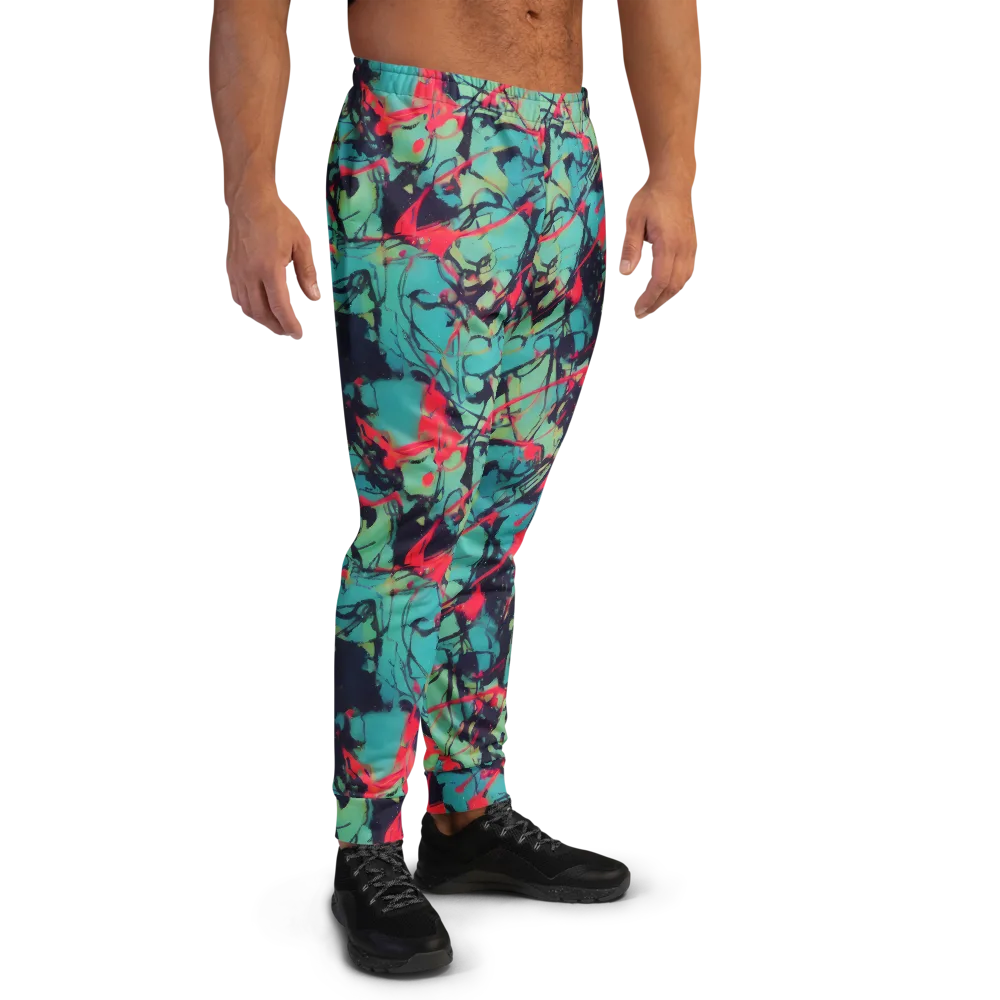 Ink Afterglow on Men's Joggers — Right