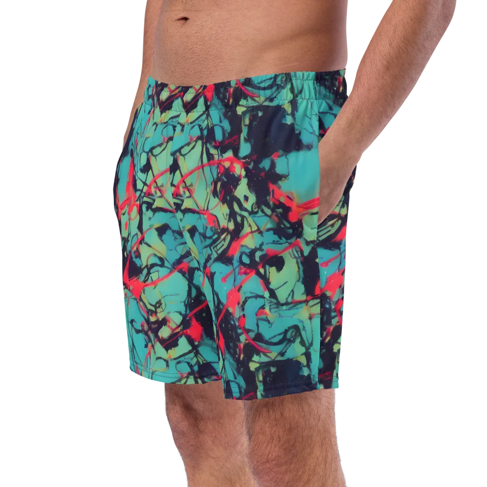 Ink Afterglow on Swim Trunks — Left Front