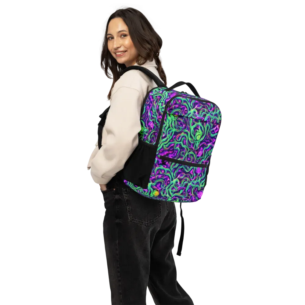 Hypercolor Grove on Utility Backpack — Back