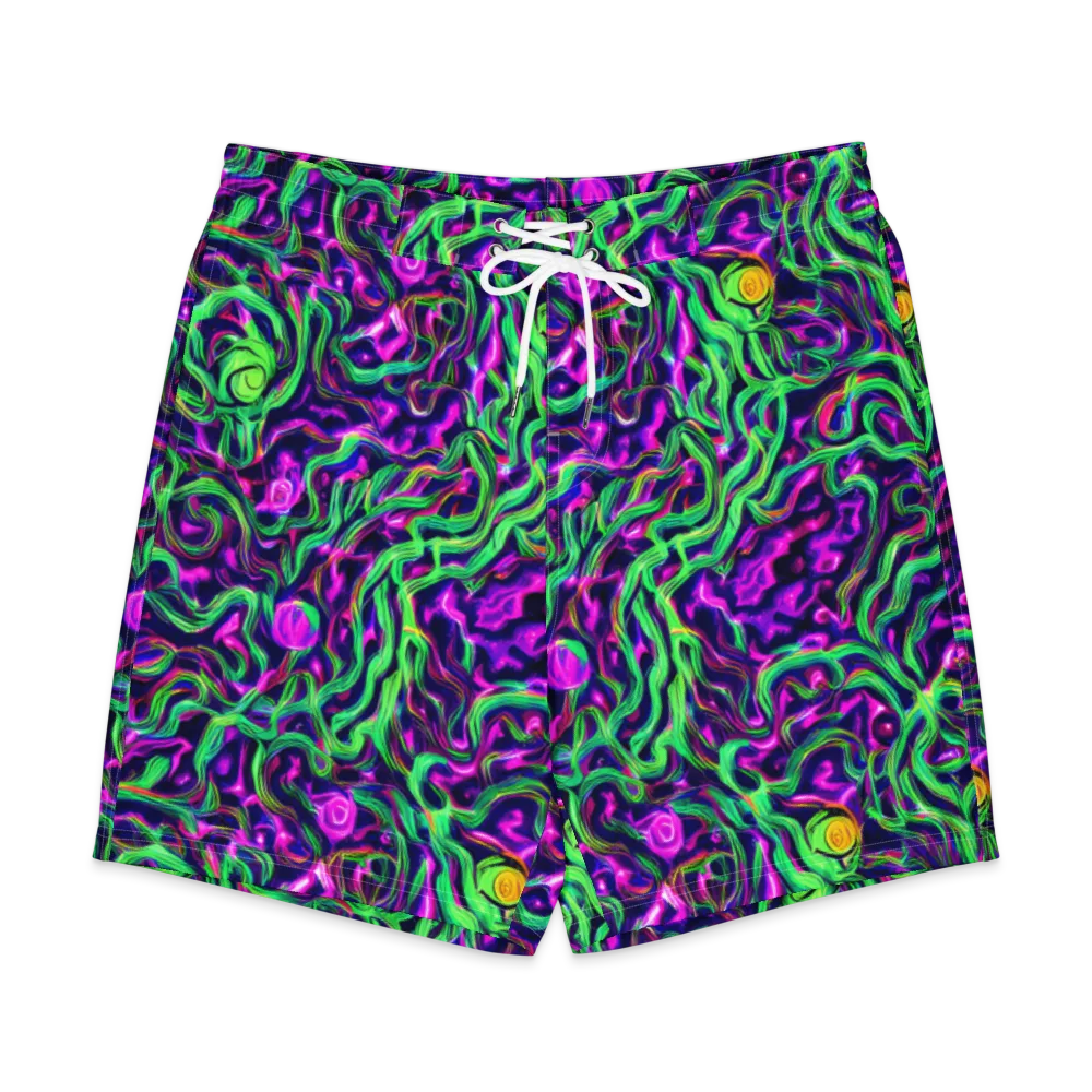 Hypercolor Grove on Men's Board Shorts — Front