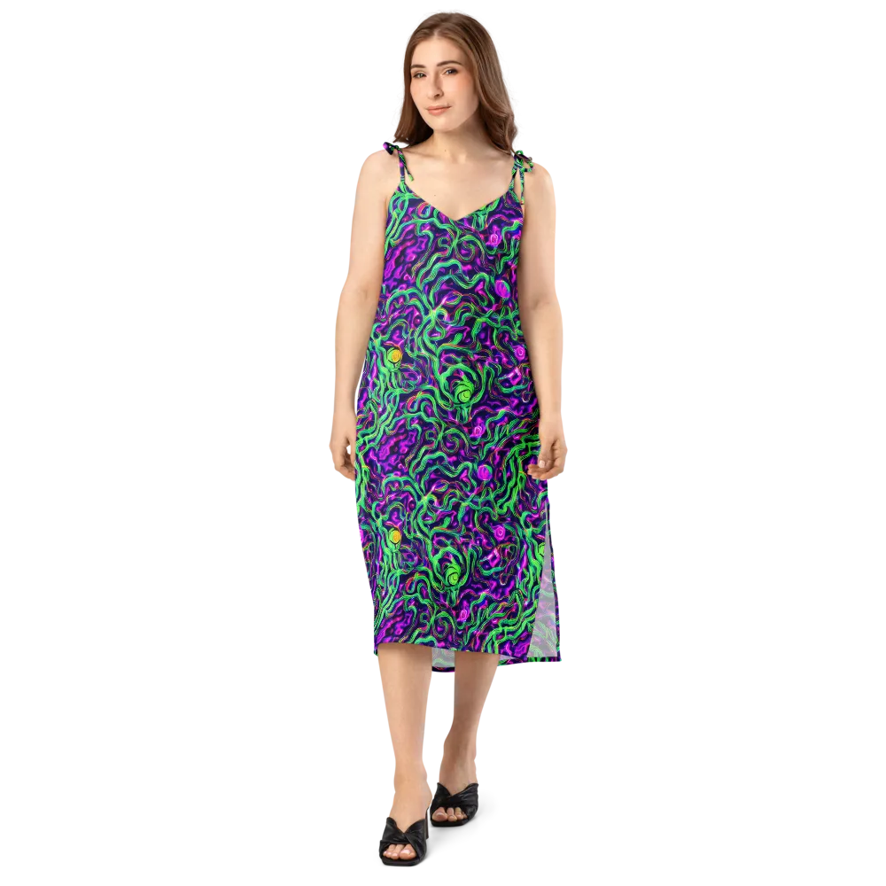 Hypercolor Grove on Slip Dress — Front
