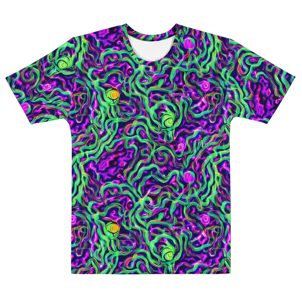 Hypercolor Grove on Men's Cotton Crew Neck T-Shirt — Front